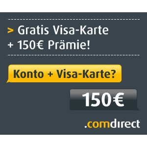 Comdirect 150 Prämie Comdirect 150 Prämie