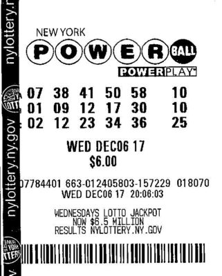 thelotter powerball lotto schein
