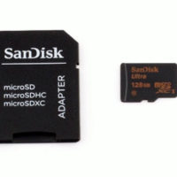 SANDISK Speicherkarte Ultra microSD 128 GB