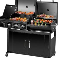 El Fuego Gas Kohle Kombigrill Atlanta