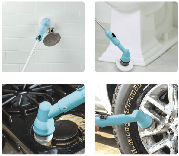 Reinigungsbürste GENIUS Turbo Scrub 7-tlg.