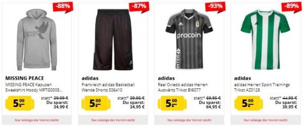 SportSpar Artikel unter 5 Euro 1