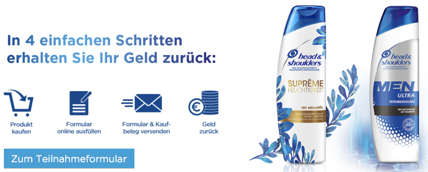 Ubersicht Aller Geld Zuruck Aktionen Gratis Proben Mytopdeals