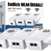 DEVOLO DLAN 1200 WiFi AC Network Kit Powerline Adapter kaufen SATURN