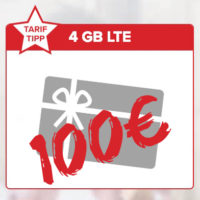 Tarifhaus 4GB LTE 100 Gutschein Titelbild