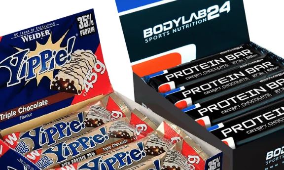 2019 09 20 11 58 36 Yippie Riegel 12x45g Bodylab24 Protein Bar 12x65g von Weider kaufen Bod