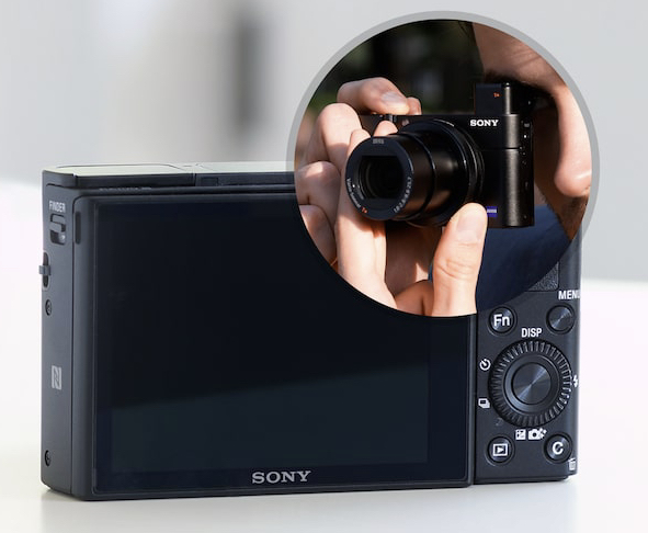 Sensor Kamera mit Viewfinder  Cyber Shot DSC RX100M3  Sony DE 2020 01 13 15 21