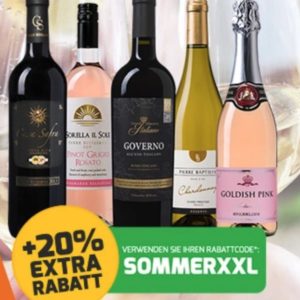 Weinvorteil Schlussverkauf  20 Pr