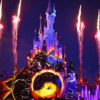 Disneys Magical Fireworks  Bonfire in Disneyland Paris