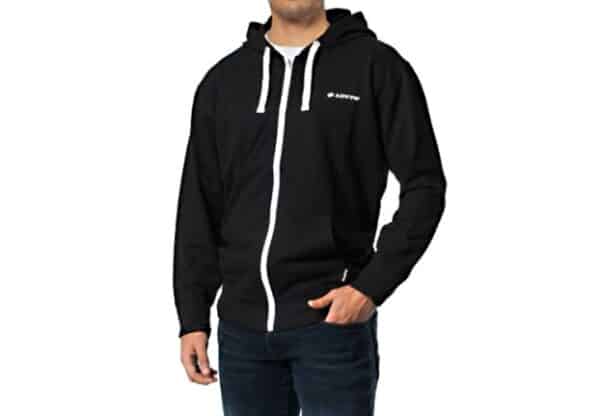 Lotto Full Zip Herren Kapuzen Sweatjacke schwarz