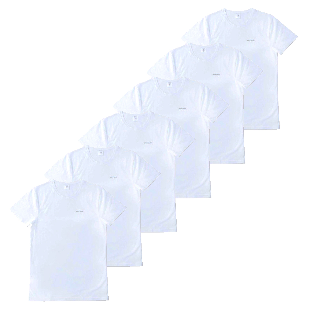 PC Basic Shirt White 6er 1 1
