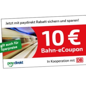 E Coupon Deutsche Bahn E Coupon Deutsche Bahn