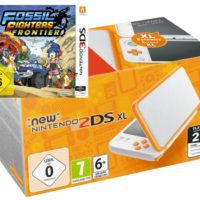 NINTENDO New Nintendo 2DS XL Spielekonsole Weiss Orange