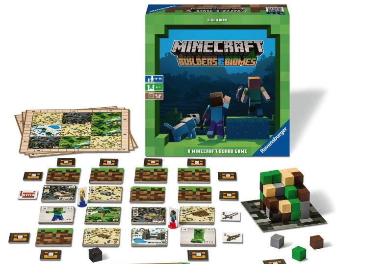 Ravensburger 26132   Minecraft Builders  Biomes   Brettspiel