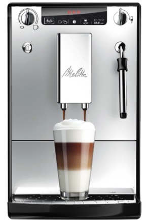 Caffeo Solo Milk Kaffeevollautomat schwarz silber