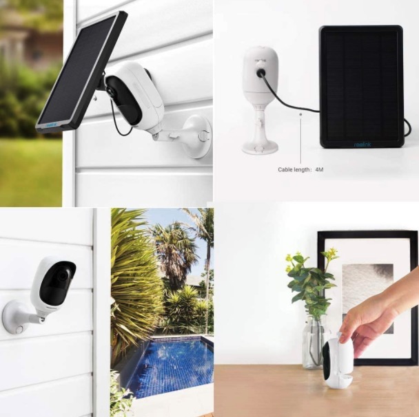 Reolink Argus Pro + SolarPanel 🎥 kabellose WLAN Outdoor Kamera mit