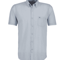 LERROS Freizeithemd, Button-Down-Kragen, für Herren hellblau
