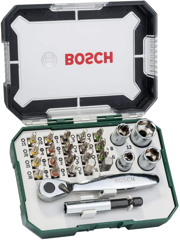 Bosch 26tlg. Schrauberbit  und Ratschen Set