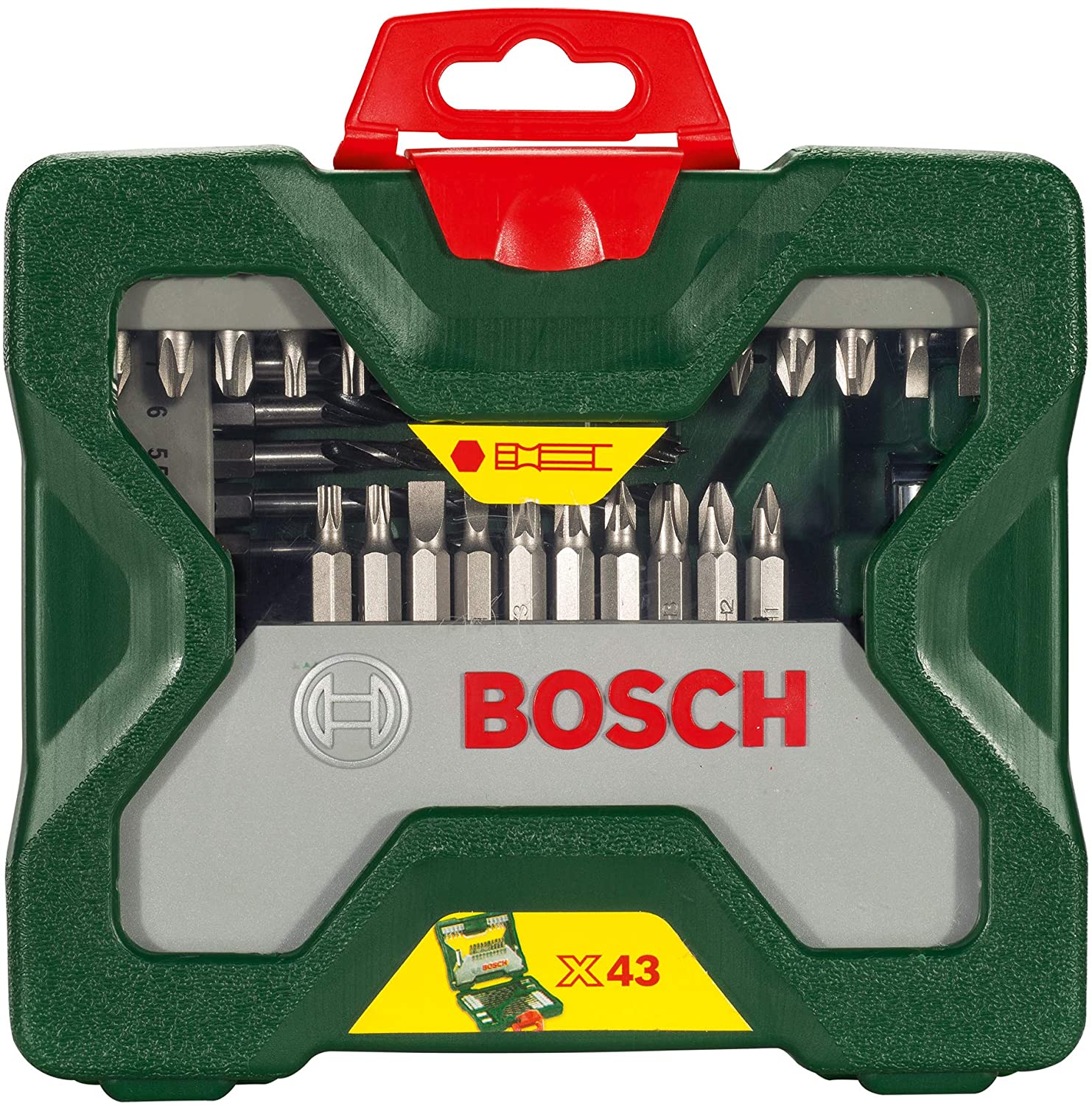 Bosch 43tlg. X Line Sechskantbohrer  und Schrauber Set
