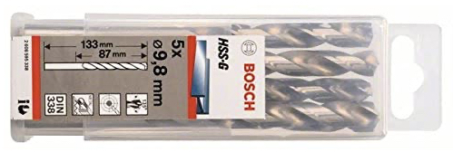 Bosch Professional Metallbohrer HSS G geschliffen 5 Stueck  98 mm Amazon.de Baumarkt 2020 05 26 12 09