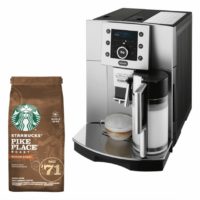 DeLonghi ESAM 5500.S Perfecta Kaffeevollautomat Kaffezubereiter STARBUCKS Bundle