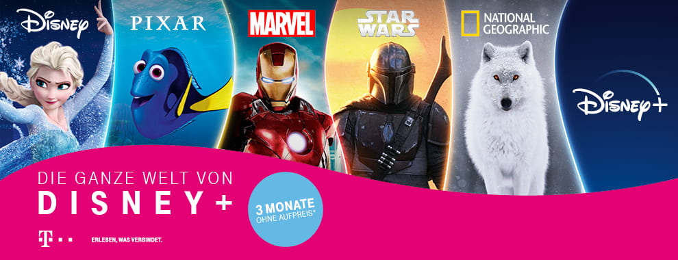 header magenta zuhause disney plus