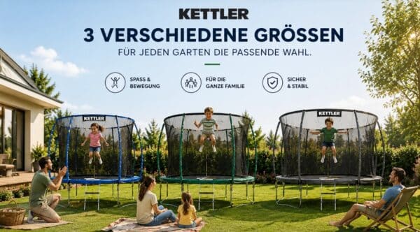 Kettler Gartentrampolin  Outdoortrampolin