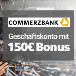 100 Guthaben  50 Gutschein  fuer das Commerzbank KlassikGeschaeftskonto