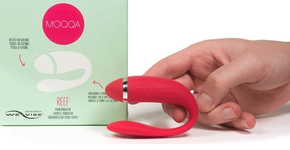 Amorelie Paarvibrator Reef Rot Amorelie Paarvibrator Reef Rot