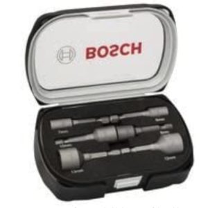 Bosch Professional 6tlg. Steckschluessel Set fuer Sechskantschrauben