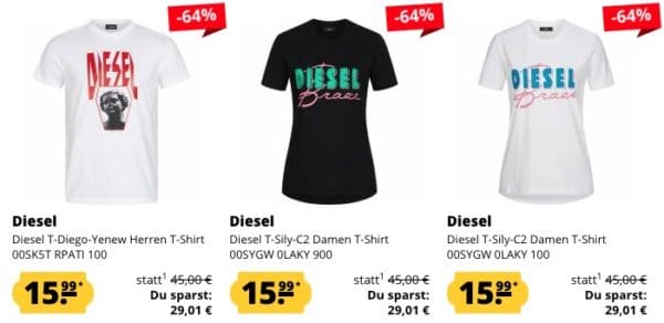Diesel T-Shirts Sportspar
