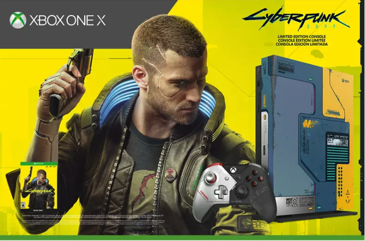 MICROSOFT Xbox One X 1TB – Cyberpunk 2077 Limited Edition