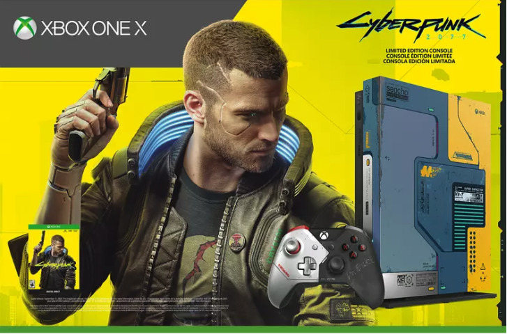 MICROSOFT Xbox One X 1TB – Cyberpunk 2077 Limited Edition