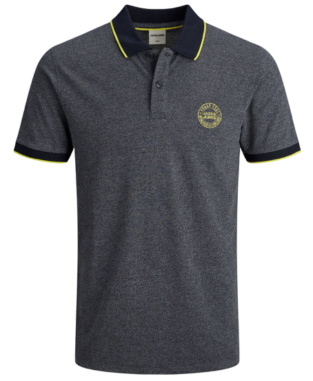 Jack & Jones Herren Kurzarm Poloshirt 