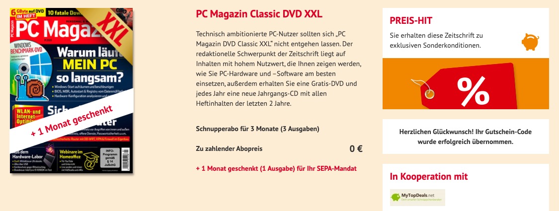 PC Magazin Classic DVD XXL