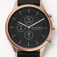 Skagen Hybrid HR 42 mm Leder