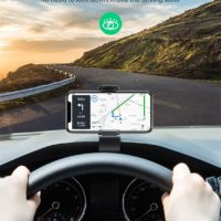 HUD-Design: UGREEN Autohalterung mit HUD-Design hält bombenfest mittig über dem Tachometer. Dadurch können Sie alle Informationen problemlos ablesen, ohne den Kopf ständig drehen und die Aufmerksamkeit vom Weg abwenden zu müssen. Wegen des kompakten Clip-Designs wird Ihr Sichtfeld auch nicht eingeschränkt.