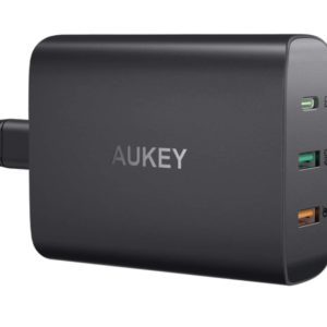 USB C Ladegeraet AUKEY 74.5W Ladeadapter mit 46W PD 3.0PPS  18W QC 3.0 3 Port USB Netzteil mit Quick Charge 3.0 fuer MacBook 2020 08 08 20 22