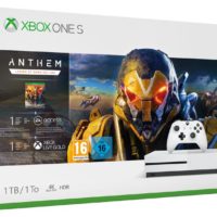 Xbox One S 1TB Anthem Bundle