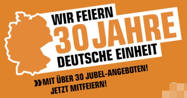 Saturn: 30 Jahre Deutsche Einheit Angebote