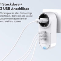 RAVPower USB Steckdose Adapter