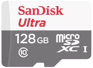 SANDISK Ultra Micro-SDXC Speicherkarte 128 GB