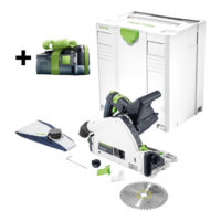 FESTOOL Akku-Tauchsäge TSC 55 Li REB-Basic Hohe Sicherheit durch Schnellbremse und Führungskeil Variable Drehzahlregelung Winkeleinstellungen für passgenaue Hinterschnitte Doppelakkusystem, flexibel bestückbar