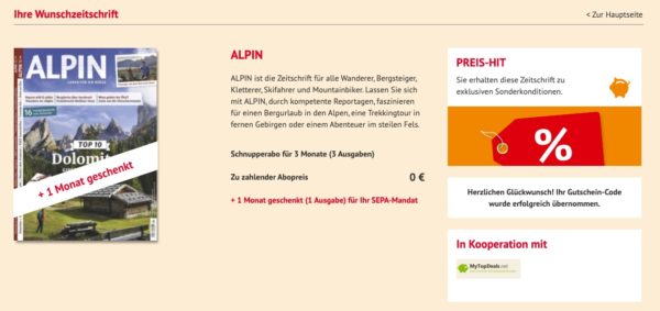 Alpin Magazin gratis