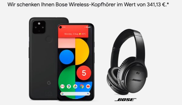 Google Pixel 5 Bose