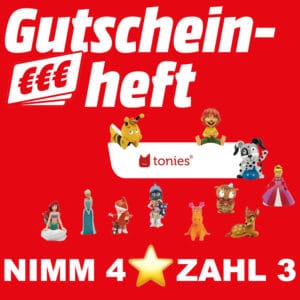 MediaMarkt Tonies 4 fuer 3