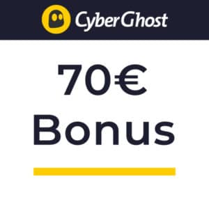 CyberGhost VPN 👻 effektiv 0,20€ mtl. & anonym surfen dank 70€ Bonus