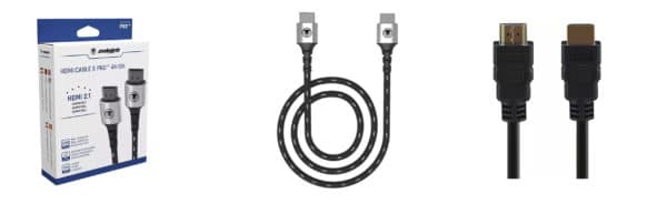 ur Ultra-High-Speed-Übertragung von digitalen Audio- und Videodaten zwischen z.B. Blu-ray-Player, SAT-Receiver und Fernseher HDMI™-Kabel für perfekte, hochauflösende Ultra-HD-Kino-Qualität 7680x4320 (8K) Bildpunkte Dynamic HDR ermöglicht es, jedes Bild mit seinen individuellen Spitzenwerten für Tiefe, Schärfe, Helligkeit, Kontrast und erweiterten Farbraum wiederzugeben Optimierter Knickschutz durch flexible Materialien verhindert Kabelbruch Hochwertige Materialien sowie getrennt geschirmte Leitungen gewährleisten eine exzellente, störungsfreie Bild- und Tonqualität Vergoldeter Stecker mit geringen Übergangswiderständen für eine sichere Signalübertragung Integrierter Kanal zur Übertragung von Netzwerkdaten mit bis zu 100 Mbit/s EARC unterstützt die fortschrittlichsten Audioformate ohne zusätzliches Audiokabel 3D-Übertragung durch erweiterte Bandbreite Ultra-High-Speed-Übertragung von bis zu 48 Gbit/s für alle Bild- und Tonstandards ab einer Bandbreite von 600 MHz Bildauflösung: 3840 x 2160 - 24 Hz/25 Hz/30 Hz/50 Hz/60 Hz/120Hz, 7680 x 4320 - 30 Hz/60 Hz Farbraum: 30/36/48 bit Übertragung der Audiodaten 8PCM, Dolby Atmos, DTS:X, MPEG, DTS Master, SACD, Dolby Digital Plus, True HD, dts-HD Übermittlung der Art des Zuspielers über ACE (Automatic Content Enhancement) HDMI™-CEC-Unterstützung (Consumer Electronics Control)