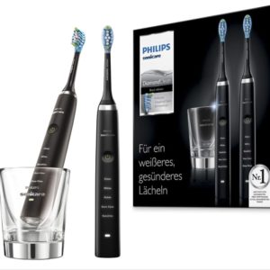 Philips Sonicare DiamondClean Elektrische Zahnbürste Doppelpack HX9357