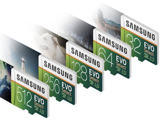 Samsung EVO Select microsds